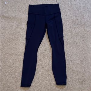 Navy Athleta leggings